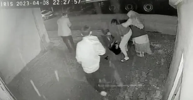 Arnavutköy’deki silahlı kavga kamerada