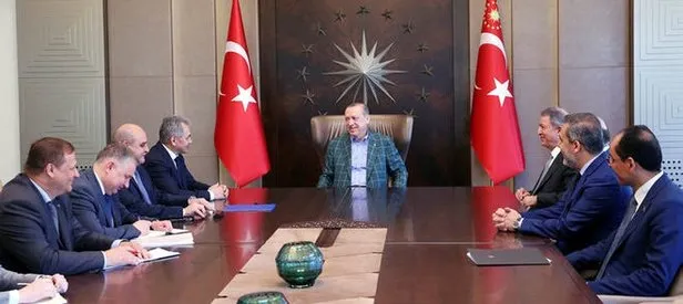 Erdoğan’dan Huber Köşkü’nde kritik kabul