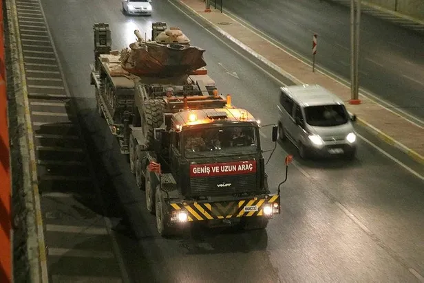 TSK'dan Suriye sınırına askeri sevkiyat-3