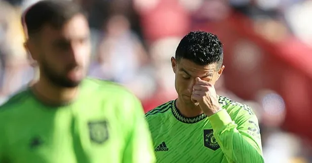 Cristiano Ronaldo şok oldu! Brentford'dan Manchester United'a 35 dakikada 4 gol