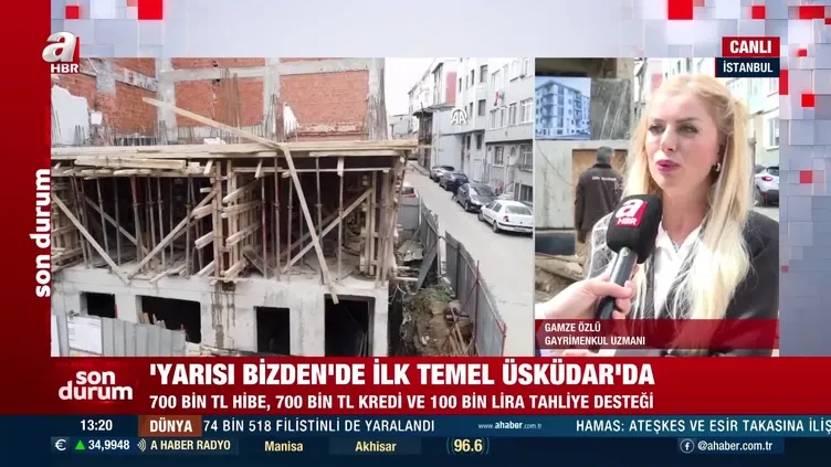 Yarısı Bizden Kampanyası'nın ilk temeli Üsküdar'da atıldı! Yarısı Bizden Kampanyası'na nasıl başvurulur?