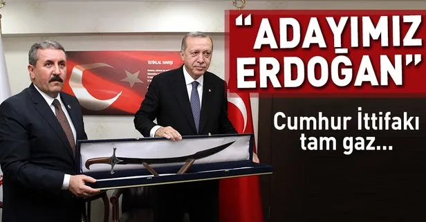 Adayımız Erdoğan