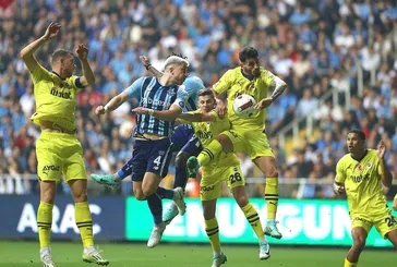 Adana Demirspor  Fenerbahçe maçında kazanan çıkmadı!