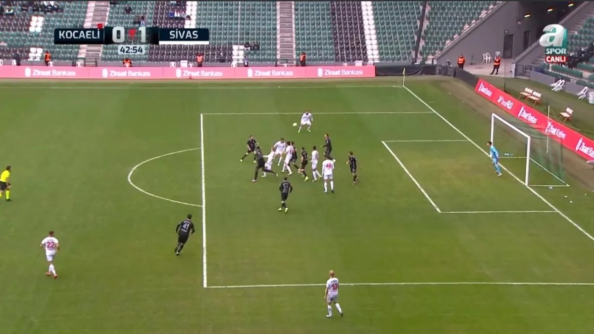 Kocaelispor Sivasspor 0-1 | Efkan Bekiroğlu