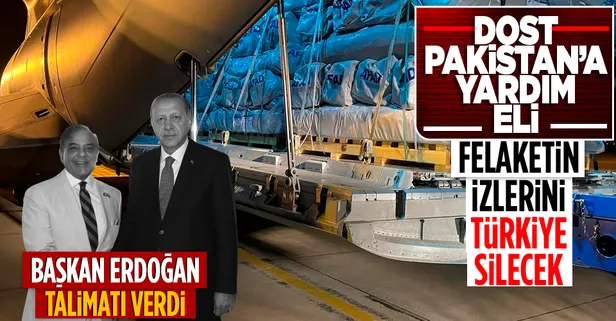 Sel felaketinin vurduğu Pakistan'a dost eli! Başkan Erdoğan talimat verdi: AFAD yardıma koştu