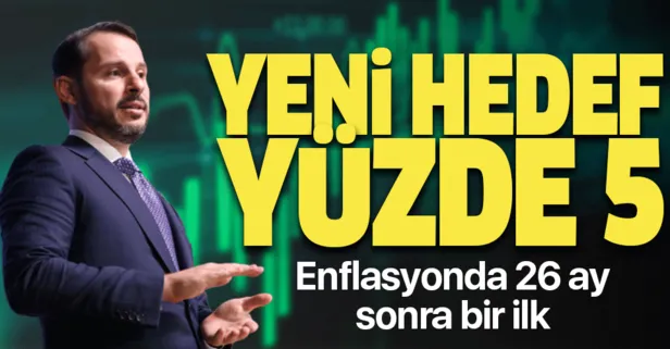 Enflasyonda yeni hedef yüzde 5
