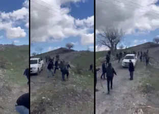 Şırnak’ta arazi kavgası kamerada: 29 yaralı