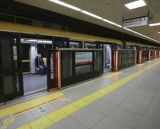 Havalimanı metro hattında teknik arıza