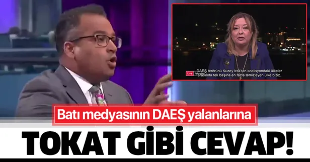 Batı medyasının DEAŞ yalanlarına tokat gibi cevap!