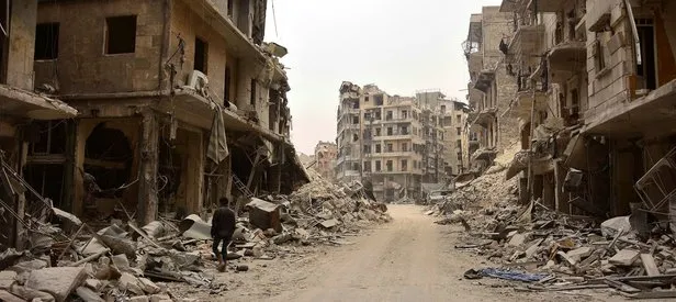 Halepli sivillerden dünyaya yardım çağrısı