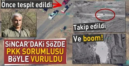 PKK'nın sözde Sincar sorumlusu İsmail Özden'in etkisiz hale getirilişi