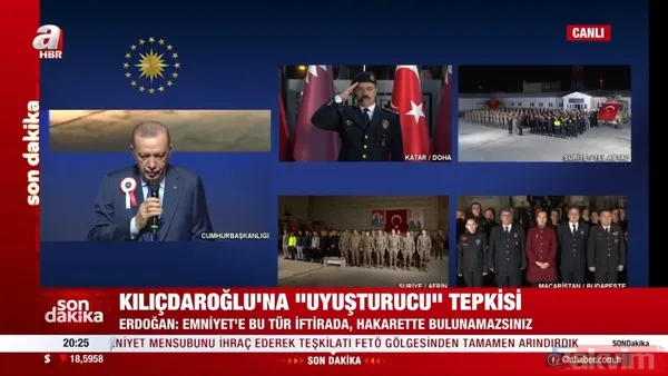 SON DAKİKA: Başkan Erdoğan Doha, Tel Abyad, Afrin ve Budapeşte'de görev yapan polislere bağlandı! Birlikte el açıp dua etti - 11