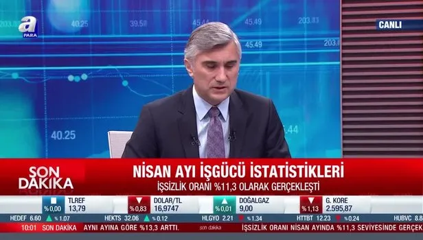 İŞSİZLİK RAKAMLARI SON DAKİKA! TÜİK Nisan ayı işsizlik rakamları açıklandı! | VİDEO HABER