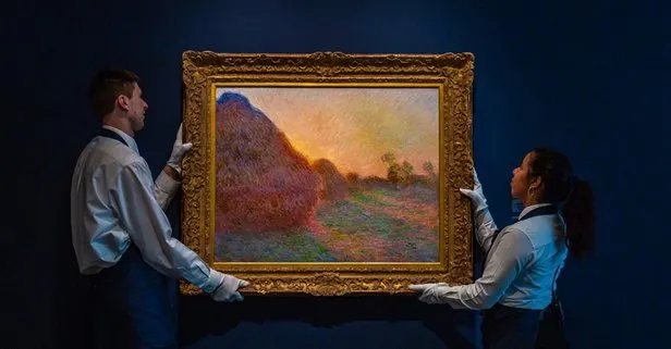 Claude Monet’in ünlü eseri 110,7 milyon dolara satıldı
