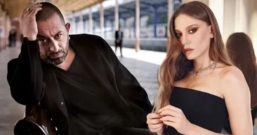 Cem Yılmaz Serenay Sarıkaya ile mal kabulde...