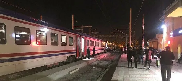 Doğu Ekspresi’nin vagonu raydan çıktı