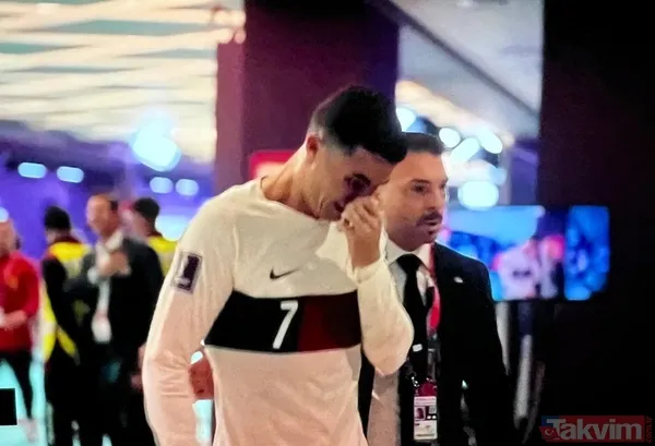 Cristiano Ronaldo oynadığı son Dünya Kupası'na gözyaşlarıyla veda etti - 5
