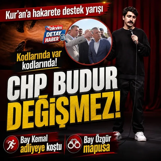 CHPnin değişmeyen kodları! Kurana hakarete sahip çıktılar: Özgür Özel Deniz Göktaşı cezaevinde ziyaret etti