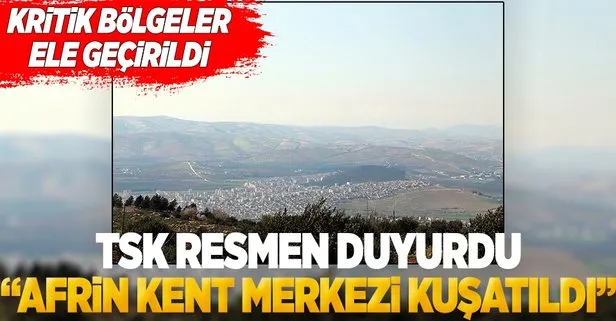 TSK’dan Flaş Afrin açıklaması