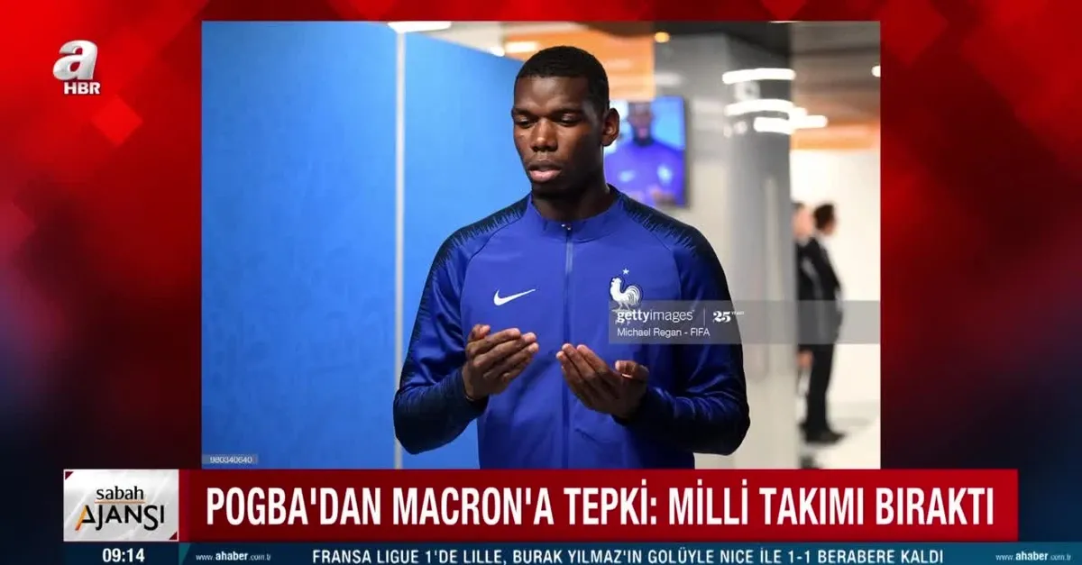 Paul Pogba, Fransa Milli Takımı'nı bırakma kararı aldı