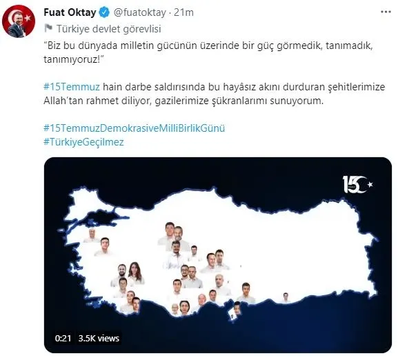 Siyasilerden şanlı direnişin 5. yılında 15 Temmuz mesajları-5