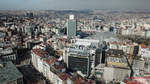 SON DAKİKA: AKM'de (Atatürk Kültür Merkezi) sona doğru! Yüzde 86'sı tamamlandı! Dış cephe kaplaması devam ediyor - 6