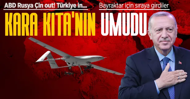 Kara Kıta'nın umudu Türkiye: Bayraktar için sıraya girdiler