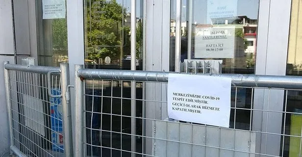 Gaziantep’te PTT şubesi virüs nedeniyle kapatıldı
