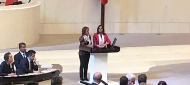 HDP’li vekiller Meclis kürsüsünü işgal ettiler!
