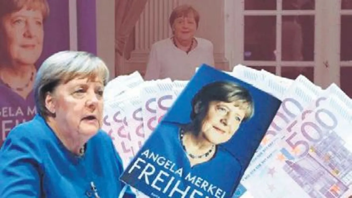 Angela Merkel bir kitapla servet kazandı