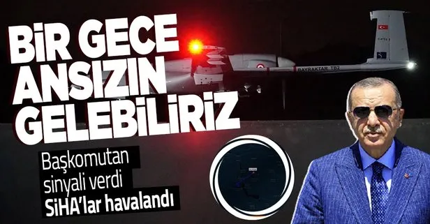 SİHA’lar Kamışlı ve Ayn el Arab semalarına yükseldi