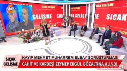 Müge Anlı 19 Aralık canlı yayınında Cahit Ergül ve Zeynep Ergül olayında son dakika gelişmesi!