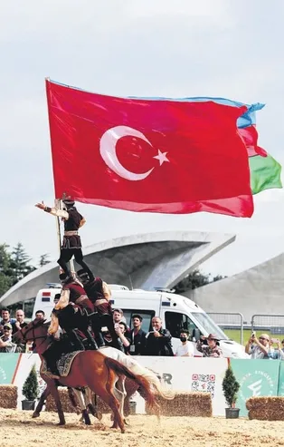 Bilal Erdoğan 5. Etnospor Kültür Festivali’nin ödül töreninde konuştu