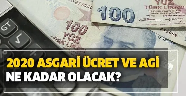 Kritik hafta! Asgari ücret ve AGİ 2020 zammı ne kadar? Yeni Asgari ücret ne kadar olacak?