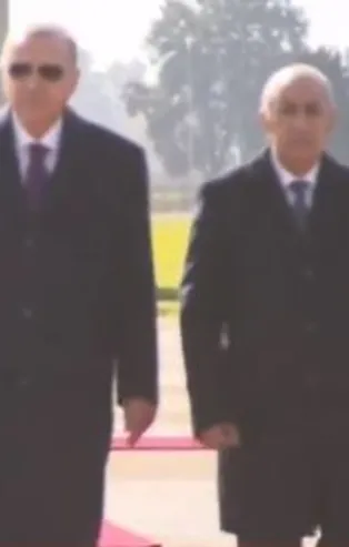 Başkan Erdoğan Cezayir'de