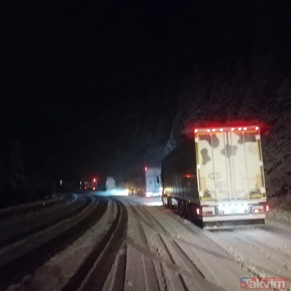 Antalya'ya da kar düştü! 10-15 santimetre kalınlığa ulaştı - 2