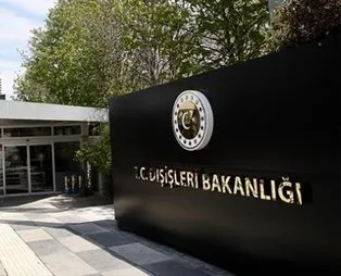 Dışişleri Bakanlığı'ndan ABD'ye GKRY tepkisi: Ada'daki dengeyi yok saymaktır