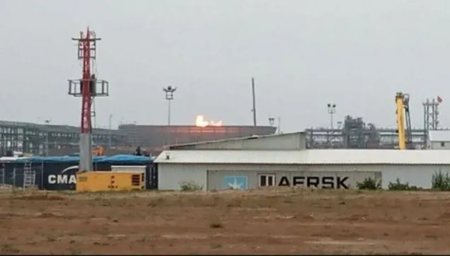 Karadeniz Gazı karada yanmaya başladı! İşte o görüntüler