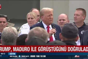 Trump Maduro ile görüştüğünü doğruladı!