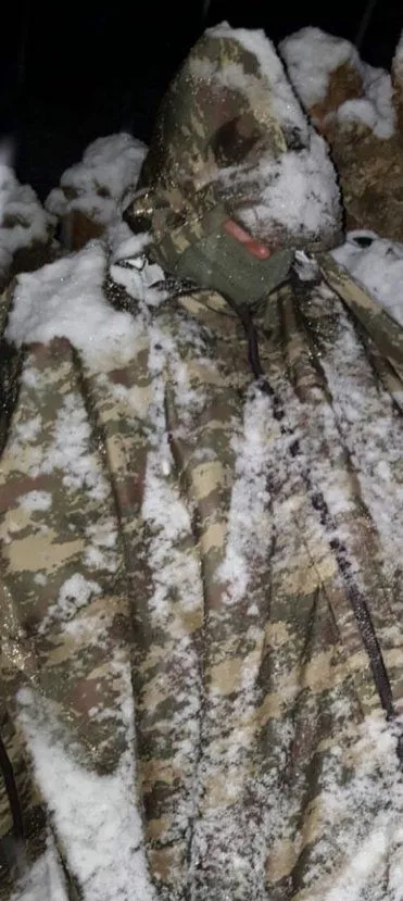 Mehmetçik kar yağışı altında vatan nöbetinde-1