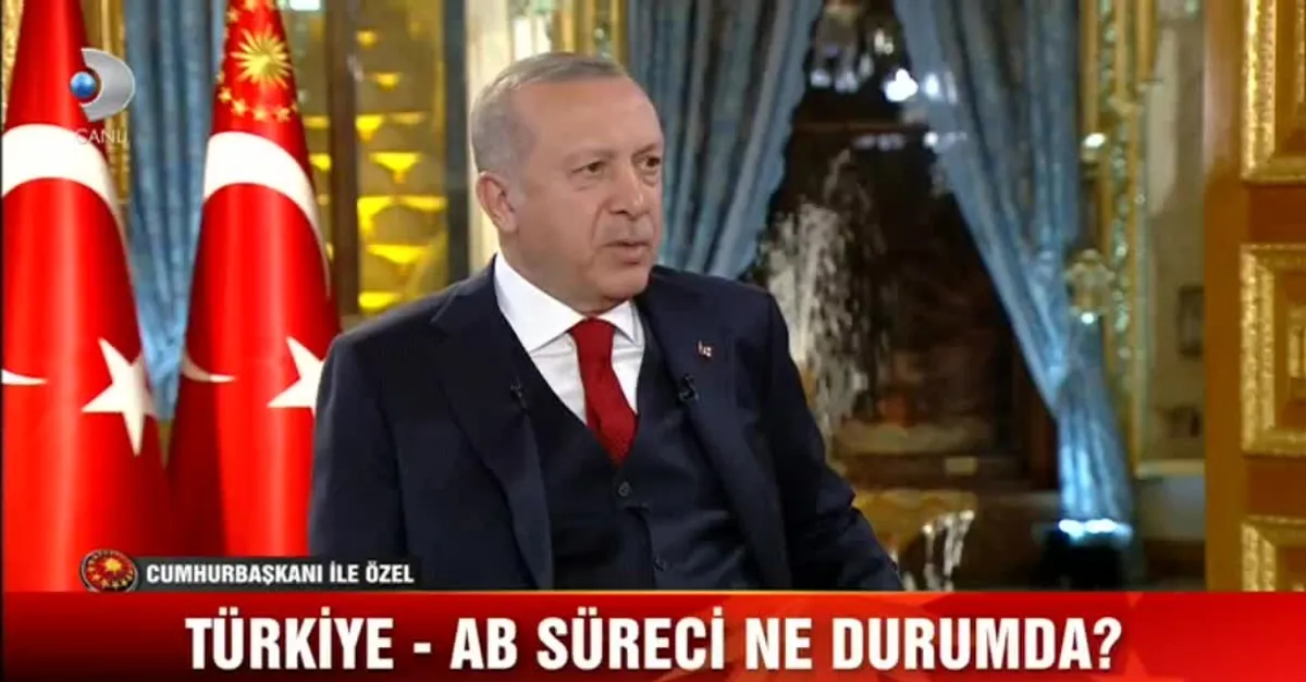Başkan Erdoğan canlı yayında gündemi değerlendirdi
