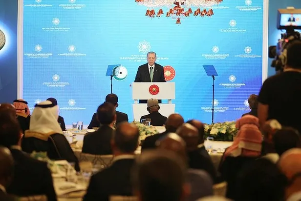 Başkan Recep Tayyip Erdoğan'dan İstanbul'daki İslam İşbirliği Teşkilatı Toplantısı'nda önemli açıklamalar-3