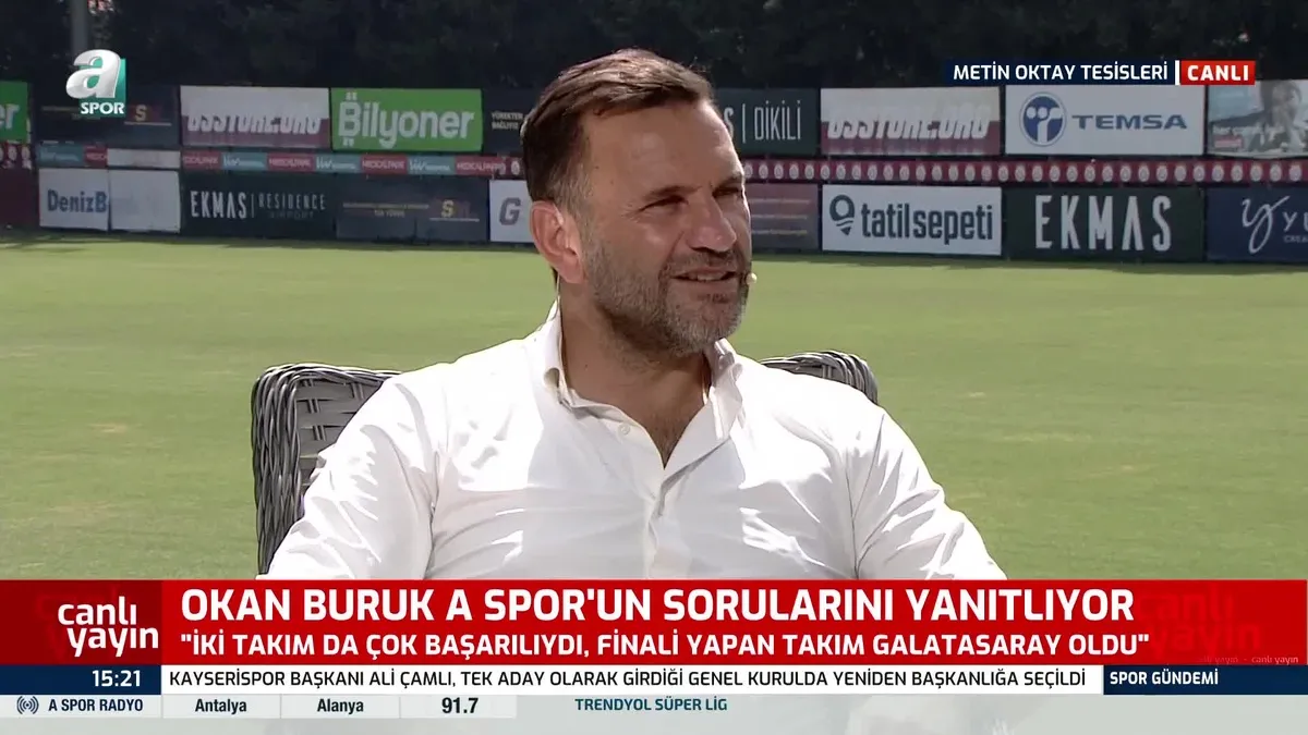 Okan Buruk’tan A Spor’a özel açıklamalar