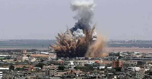 Son dakika: İsrail’den Gazze’ye hava saldırısı