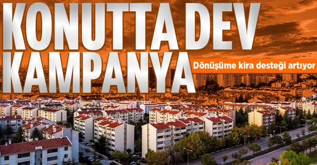 Konutta dev kampanya! Bakan Murat Kurum müjdeyi verdi: Dönüşüme kira desteği artıyor
