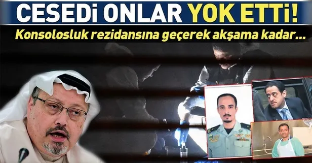 Cemal Kaşıkçı’nın cesedini onlar yok etti