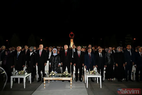 Cumhurbaşkanlığı Külliyesi'nde tarihi anlar! 30 Ağustos Zafer Bayramı coşkuyla kutlandı - 8