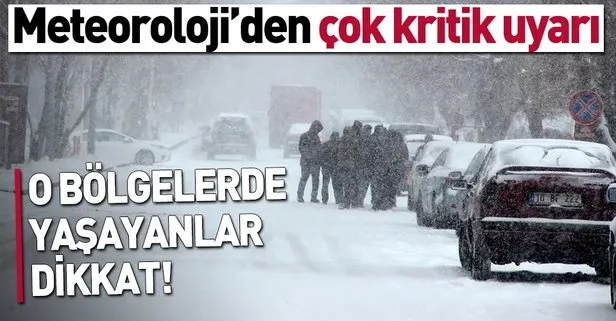 Meteoroloji’den son dakika kar yağışı ve çığ uyarısı | 8 Mart İstanbul’da hava nasıl olacak?