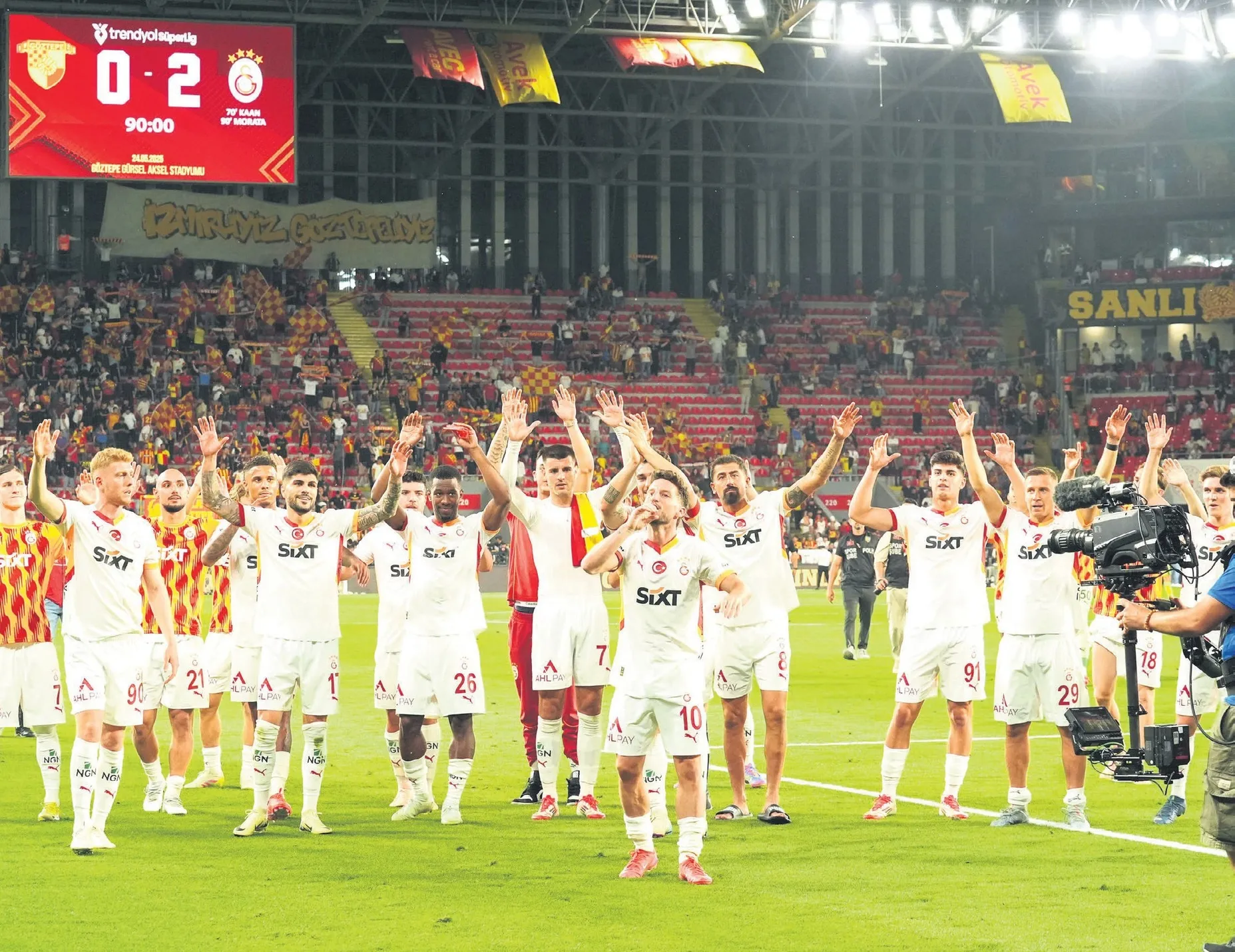 10’un adı şampiyon