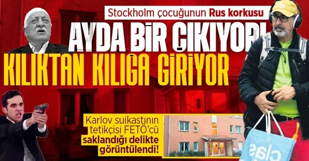 Karlov suikastının planlayıcısı FETÖ’cü Abdullah Bozkurt İsveç’te görüntülendi: Tanınmamak için kılık değiştirdi!